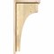 Ekena Millwork Huntington Rough Sawn Corbel w/Backplate, Douglas Fir, 8"W x 12"D x 24"H COR08X12X24HUN01RDF - alternate 3